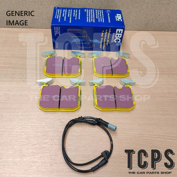 FOR BMW M3 F80 EBC YELLOW STUFF REAR BRAKE PADS WITH REAR SENSOR HIGH QUALITY
