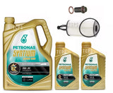 FOR MERCEDES C-CLASS AMG C43 3.0 C205 SERVICE KIT 7L PETRONAS WITH OIL FILTER
