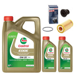 FOR PORSCHE MACAN 95B BOSCH SERVICE KIT 6L CASTROL 0W20 & BOSCH OIL FILTER PLUG