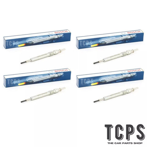 FOR BMW 1 SERIES 118D E81  4 X  BOSCH GLOW PLUGS BRAND NEW