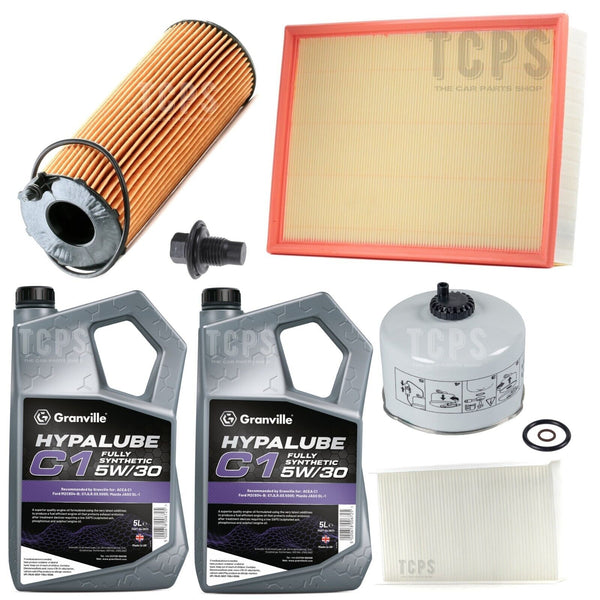 FOR LAND ROVER RANGE ROVER SPORT 3.6 TD MK1 FULL SERVICE KIT 10L C1 GRANVILLE