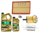 FOR AUDI TT 3.2 V6 MK2 SERVICE KIT 6L TECHNOLUBE & FUEL OIL AIR SUMP PLUG