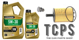 FOR AUDI TT 3.2 V6 MK2 SERVICE KIT OIL FILTER + 6L TECHNOLUBE 5W30 KIT