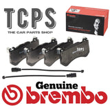 FOR AUDI RS6 PERFORMANCE QUATTRO 4G5 2015-2018 BREMBO FRONT BRAKE PADS 2 SENSORS