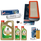 FITS BMW X5 M50D F15 BOSCH SERVICE KIT 7L CASTROL 5W30 & BOSCH AIR FUEL OIL