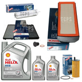FITS BMW X5 M50D F15 FULL BOSCH SERVICE KIT SHELL HX8 7LTR & BOSCH COMPLETE KIT