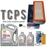 FITS BMW X5 M50D F15 BOSCH SERVICE KIT 7L SHELL 5W30 WITH BOSCH AIR OIL KIT