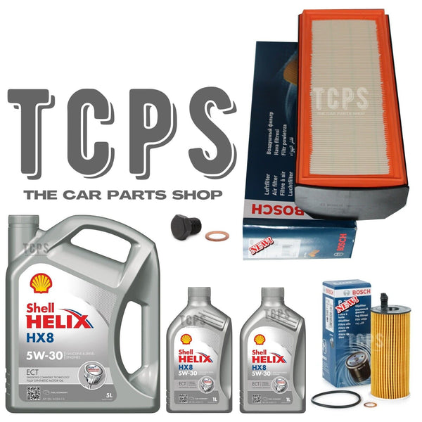 FITS BMW X5 M50D F15 BOSCH SERVICE KIT 7L SHELL 5W30 WITH BOSCH AIR OIL KIT