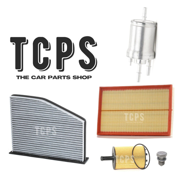 FOR AUDI TT 3.2 V6 MK2 AIR OIL CABIN FUEL FILTER SUMP PLUG SERVICE KIT
