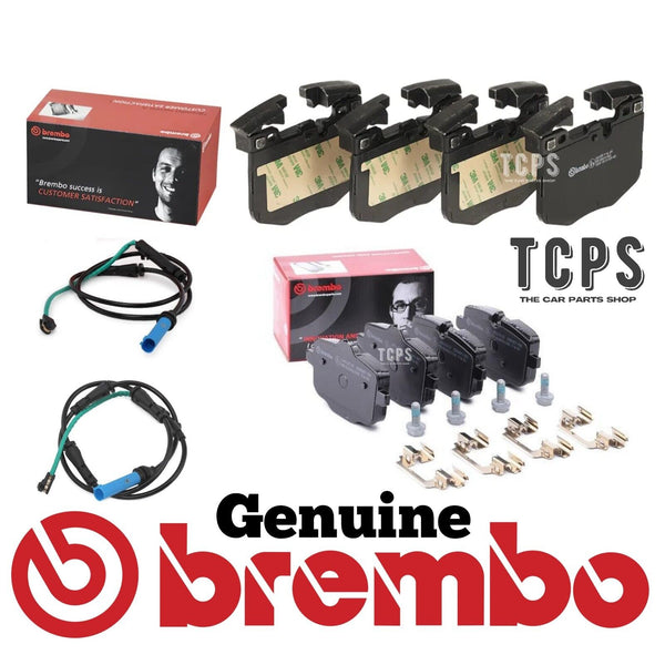 FOR BMW X5 M50D G05 BREMBO FRONT AND REAR BRAKE PADS WITH 2 SENSORS NEW