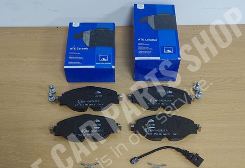FOR VW GOLF GTI MK7 ATE CERAMIC FRONT BRAKE PADS GUARANTEED NO SQUEAKS NEW
