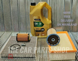 FOR AUDI A3 35 TDI 2024+ FULL SERVICE KIT OIL AIR CABIN FUEL FILTERS