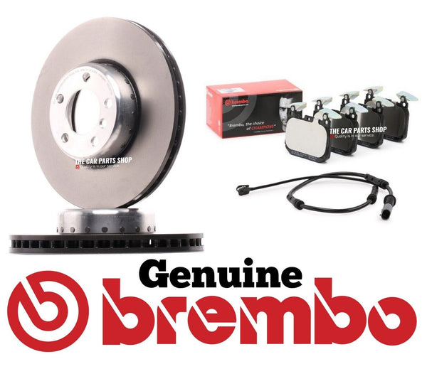 FITS BMW 420D GRAN COUPE F36 BREMBO FRONT DISCS 340MM + BREMBO PADS + SENSOR
