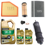 FOR BMW 530d 3.0 G30 2016+ FULL SERVICE KIT WITH 7L TECHNOLUBE & FULL KIT