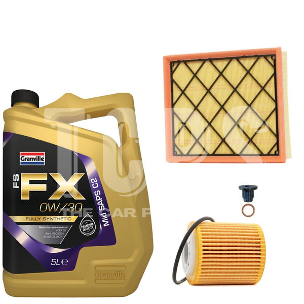 FORD FORD FOCUS MK4 1.5 ECOBLUE 2018+ 5L 0W30 AIR OIL FILTER SERIVCE KIT PACK