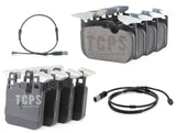 FOR BMW 3 SERIES 328i MSPORT F30 FRONT REAR BRAKE PADS & 2 SENSORS