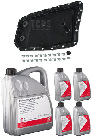 FITS BMW 730D F01 GEARBOX SERVICE KIT 9L ATF FLUID WITH NEW FILTER KIT