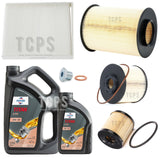 FULL SERVICE KIT FOR VOLVO C30 2.0 D R-DESIGN MK1 WITH 6L FUCHS XTR 5W30