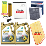 FOR MERCEDES ECLASS E53 AMG W213 BOSCH SERVICE KIT WITH 10L PETRONAS