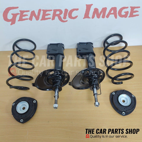 FOR AUDI A3 Convertible (8V7, 8VE) NEW FRONT SHOCK ABSORBERS, SPRINGS + TOPS