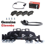 FITS AUDI A6 C8 30 TDI MHEV 2019+ BREMBO FRONT & REAR BRAKE PADS & SENSORS