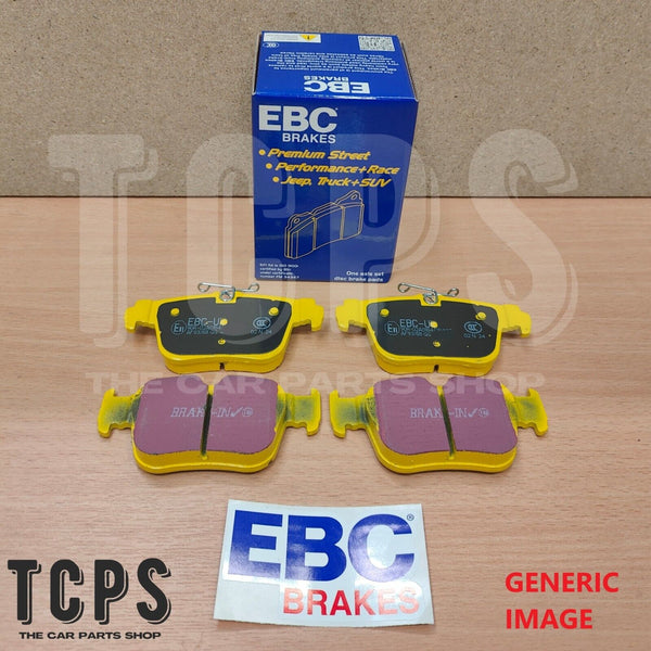 FOR AUDI Q5 2.0 TDI MK1 EBC YELLOW STUFF REAR BRAKE PADS SET NEW PERFORMANCE