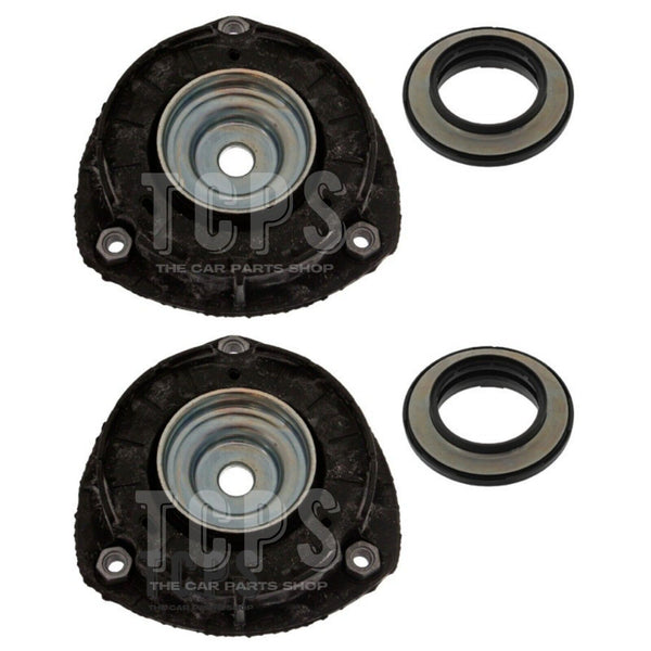FOR AUDI A3 1.4 E-TRON MK3 8V 14-20 FRONT STRUT TOP MOUNTS PAIR WITH BEARINGS