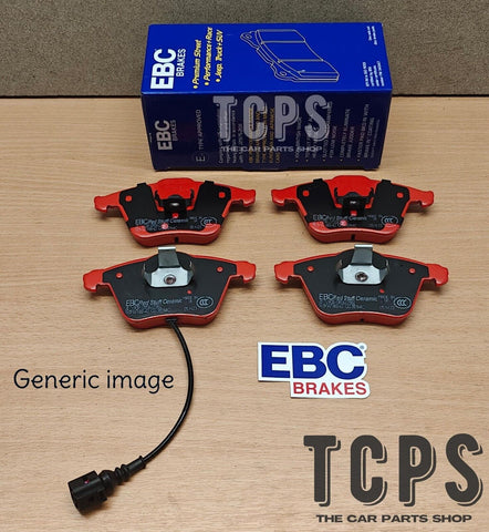 FITS SEAT LEON CUPRA R 2.0 2009-2012 FRONT AXLE EBC RED STUFF PADS RACING LEGAL