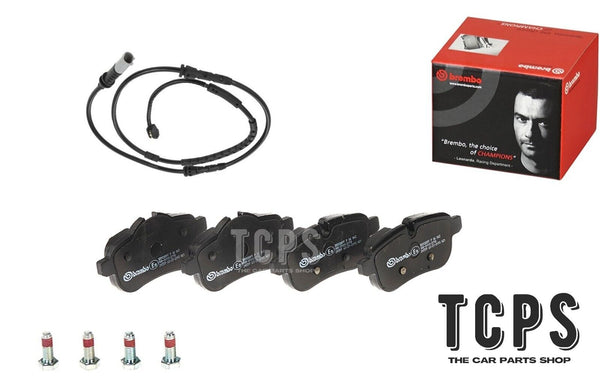 FOR BMW Z4 SDRIVE23i E89 REAR BREMBO BRAKE PADS SET AND SENSOR