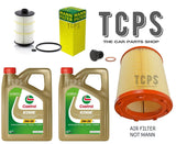 FOR AUDI RS6 4.0 TFSI MK4  SERVICE KIT 10L CASTROL WITH NEW OIL AND AIR FILTER