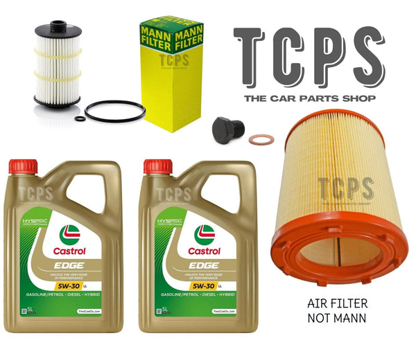 FOR AUDI RS6 4.0 TFSI MK4  SERVICE KIT 10L CASTROL WITH NEW OIL AND AIR FILTER