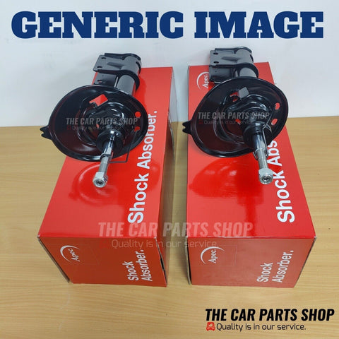 FOR BMW 2 SERIES COUPE M235i XDRIVE 14-16 F22/F87 2 X APEC FRONT SHOCK ABSORBERS