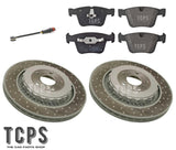FOR MERCEDES CL63 AMG W216 REAR BRAKE DISCS 365MM AND PAGID PADS + SENSOR