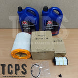 FOR AUDI RS6 4.0 TFSI MK4 GENUINE SERVICE KIT 10L MILLERS 5W30 TWO OEM FILTERS