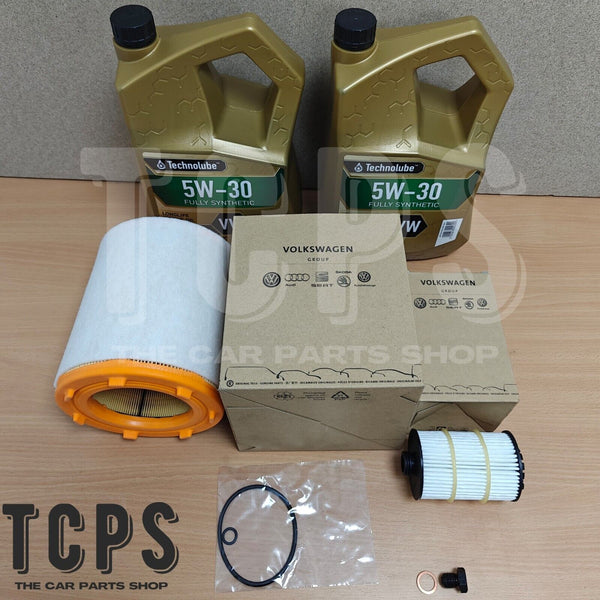 FOR AUDI RS6 4.0 TFSI MK4 OEM SERVICE KIT 10L TECHNOLUBE AND AIR OIL OEM FILTERS
