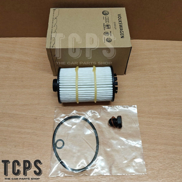FOR AUDI RS6 4.0 TFSI MK4 GENUINE OIL FILTER AND SUMP PLUG WITH WASHER