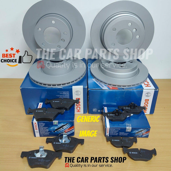 FITS VAUXHALL INSIGNIA 1.6 TURBO 13-17 MK1 FRONT & REAR BOSCH DISCS & PADS NEW