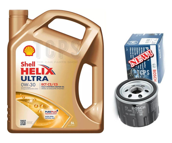 FOR HONDA HR-V 1.6 I-DTEC MK2 BOSCH SERVICE KIT 5L 0W30 AND BOSCH FILTER