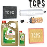 FITS BMW 228i CONVERTIBLE F23 2014-2016 COMPLETE SERVICE KIT + 6L CASTROL OIL