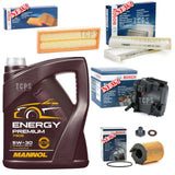 FITS CITROËN JUMPY 1.6 HDI 2007-2016 MK2 BOSCH SERVICE KIT & 5L MANNOL 5W30 OIL