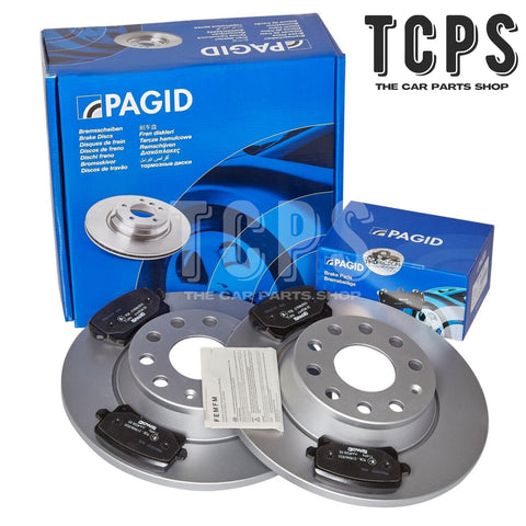 FOR FORD FOCUS 1.0 ECOBOOST MK4 2020+ PAGID REAR BRAKE DISCS 271MM & PAGID PADS