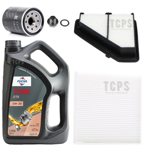 FOR HONDA CIVIC 1.4 I-VTEC FK17 MK9 SERVICE KIT WITH 5L ENGINE OIL 5W30