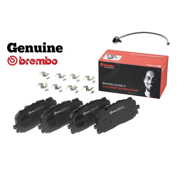 FOR AUDI RS4 2.9 TFSI MK5 B9 BREMBO FRONT BRAKE PADS SET AND SENSOR