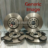 For BMW 420i Msport F33 Front & Rear Brake Discs + Pads + Sensor