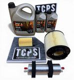FITS AUDI A5 3.0 TDI V6 MK1 FULL SERVICE KIT 7 L TRIPLE QX 5W30 & ALL FILTERS