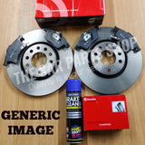 FOR BMW 540i TOURING 2017+ G31 BREMBO REAR DISCS 345MM + BREMBO PADS SENSOR