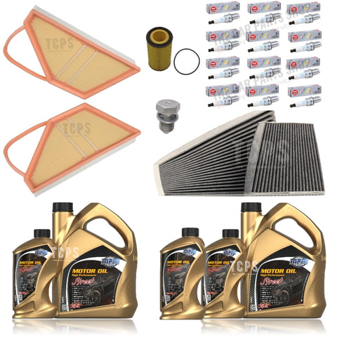 FOR BENTLEY CONTINENTAL GT MDS 6.0 MK2 COMPLETE SERVICE KIT WITH 13L MPM 0W40