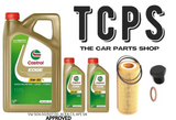 FOR AUDI A4 B8 3.0 TFSI 2012-2015 SERVICE KIT NEW OIL FILTER SUMP PLUG 7L CASTROL 5W30 OIL