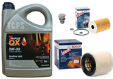 FITS SEAT IBIZA MK4 1.6 TDI 2009+ BOSCH SERVICE KIT 5L 5W30 OIL + AIR AND OIL FILTER