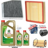 FOR MERCEDES A200d 2.2 2012+ COMPLETE FULL SERVICE KIT WITH 7L CASTROL 5W30